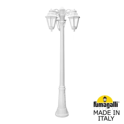 Садово-парковый фонарь FUMAGALLI GIGI BISSO/ANNA 3L DN E22.156.S30.WXE27DN — Fumagalli
