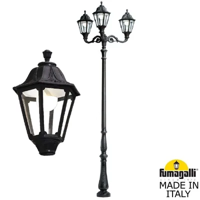 Парковый фонарь FUMAGALLI TABOR ADAM/NOEMI 2L  E35.205.M30.AXH27 — Fumagalli