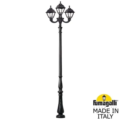 Парковый фонарь FUMAGALLI TABOR OFIR/CEFA 2L+1 U23.205.R21.AXE27 — Fumagalli