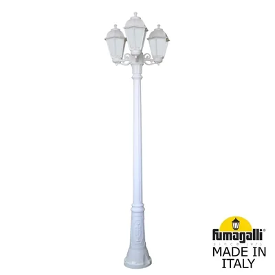 Садово-парковый фонарь FUMAGALLI GIGI BISSO/SABA 3L K22.156.S30.WYE27 — Fumagalli