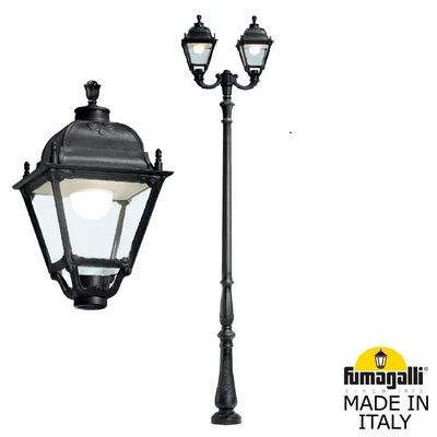 Парковый фонарь FUMAGALLI TABOR OFIR/SIMON 2L  U33.205.R20.AXH27 — Fumagalli