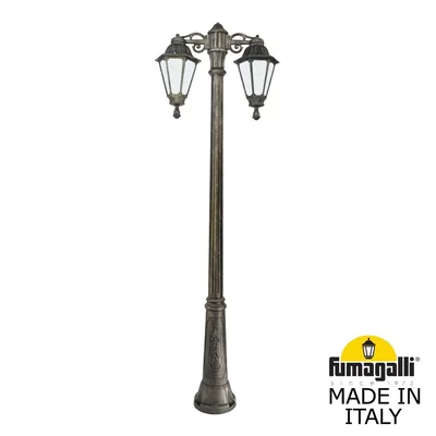 Садово-парковый фонарь FUMAGALLI RICU BISSO/RUT 2L DN E26.157.S20.BYE27DN — Fumagalli