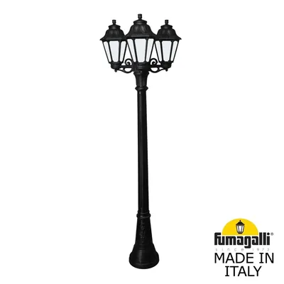 Садово-парковый фонарь FUMAGALLI ARTU BISSO/ANNA 3L E22.158.S30.AXE27 — Fumagalli