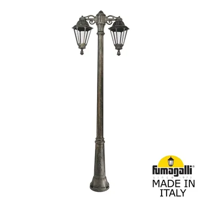 Садово-парковый фонарь FUMAGALLI RICU BISSO/RUT 2L DN E26.157.S20.BXE27DN — Fumagalli