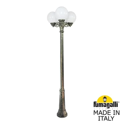Садово-парковый фонарь FUMAGALLI RICU BISSO/G250 3L G25.157.S30.BYE27 — Fumagalli