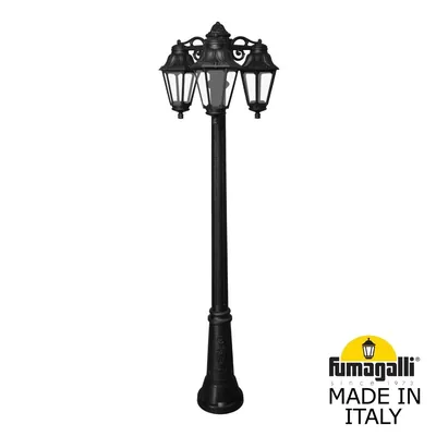 Садово-парковый фонарь FUMAGALLI GIGI BISSO/ANNA 3L DN  E22.156.S30.AXE27DN — Fumagalli