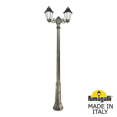 Садово-парковый фонарь FUMAGALLI RICU BISSO/ANNA 2L E22.157.S20.BYE27 — Fumagalli
