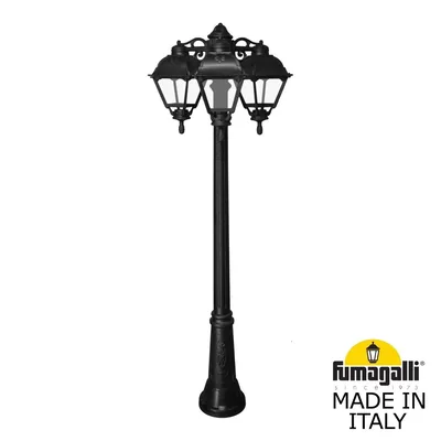 Садово-парковый фонарь FUMAGALLI GIGI BISSO/CEFA 3L DN U23.156.S30.AXE27 DN — Fumagalli