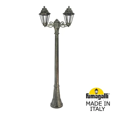 Садово-парковый фонарь FUMAGALLI ARTU BISSO/ANNA 2L E22.158.S20.BXE27 — Fumagalli