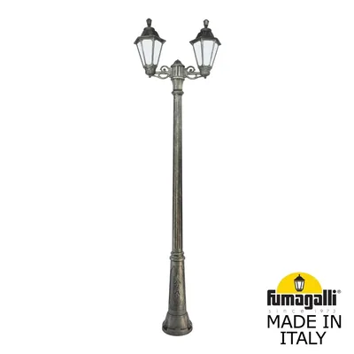 Садово-парковый фонарь FUMAGALLI RICU BISSO/RUT 2L E26.157.S20.BYE27 — Fumagalli