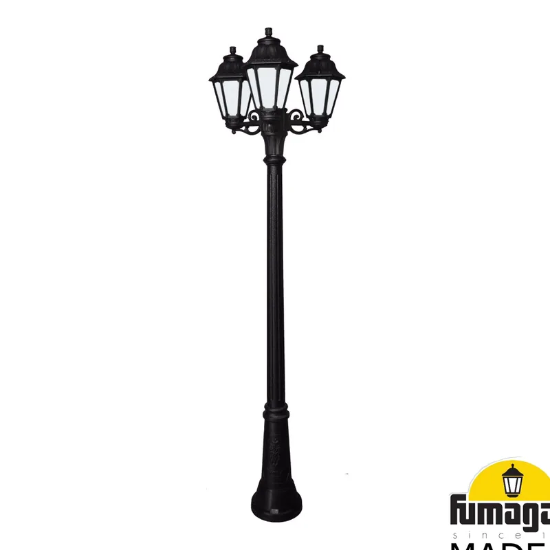 Садово-парковый фонарь FUMAGALLI GIGI BISSO/ANNA 3L E22.156.S30.AYE27 — уличный светильник Fumagalli
