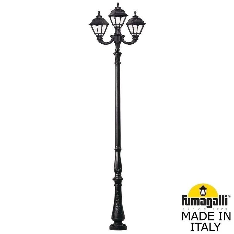 Парковый фонарь FUMAGALLI TABOR OFIR/CEFA 2L+1 U23.205.R21.AXE27 — уличный светильник Fumagalli