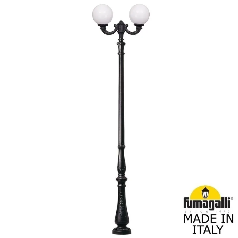 Парковый фонарь FUMAGALLI TABOR OFIR/GLOBE 300 2L  G30.205.R20.AYE27 — уличный светильник Fumagalli