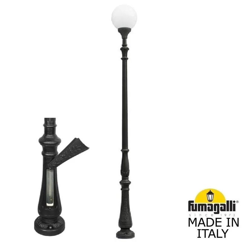 Парковый фонарь FUMAGALLI TABOR/GLOBE 400 G40.205.000.AYE27 — уличный светильник Fumagalli