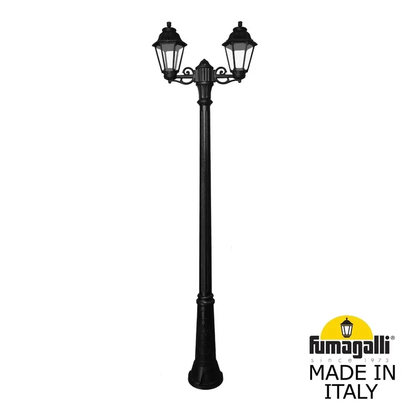 Садово-парковый фонарь FUMAGALLI RICU BISSO/ANNA 2L. E22.157.S20.AXE27 — уличный светильник Fumagalli