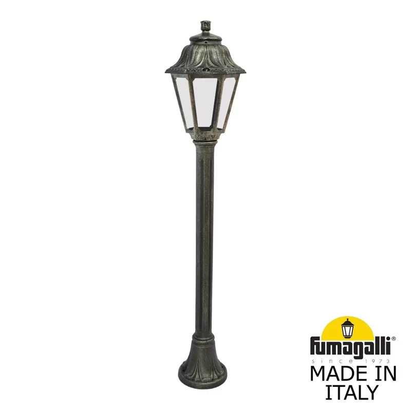 Садовый светильник-столбик FUMAGALLI MIZAR.R/ANNA E22.151.000.BXE27 — уличный светильник Fumagalli
