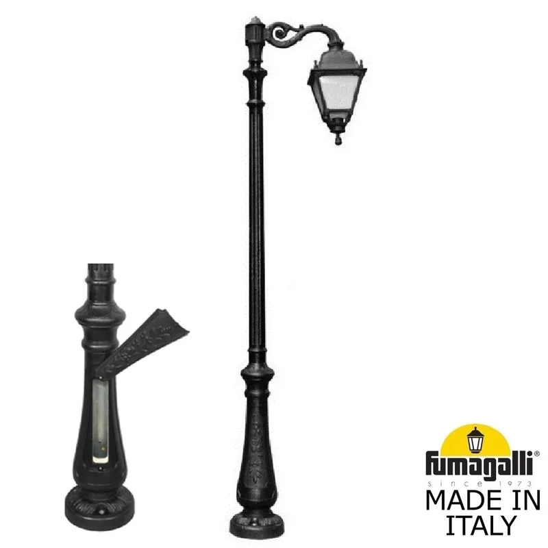 Парковый фонарь FUMAGALLI NEBO ADAM/SIMON 1L  U33.202.M10.AXH27 — уличный светильник Fumagalli