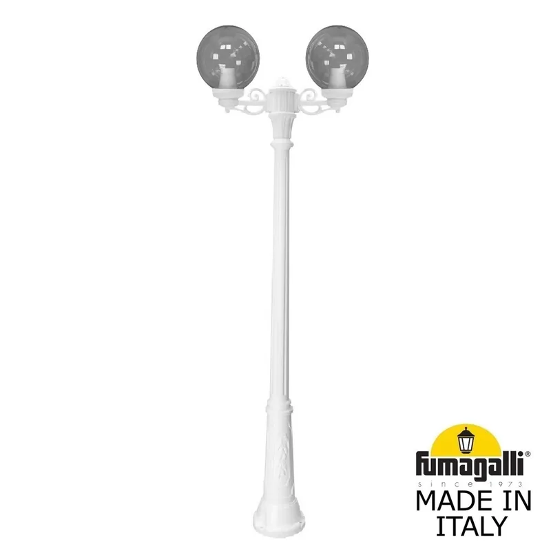 Садово-парковый фонарь FUMAGALLI RICU BISSO/G250 2L G25.157.S20.WZE27 — уличный светильник Fumagalli