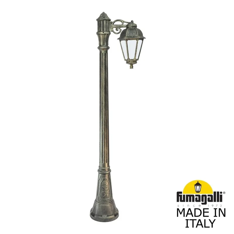Садово-парковый фонарь FUMAGALLI ARTU BISSO/SABA 1L K22.158.S10.BYE27 — уличный светильник Fumagalli