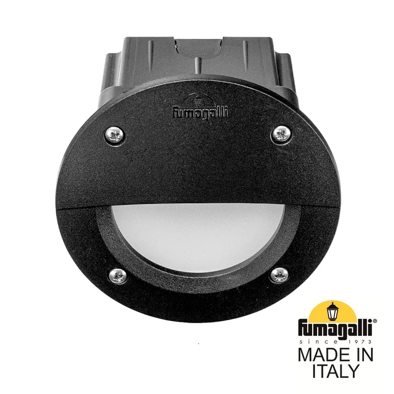 Светильник для подсветки лестниц встраиваемый FUMAGALLI LETI 100 Round-EL 2C3.000.000.AYG1L — уличный светильник Fumagalli