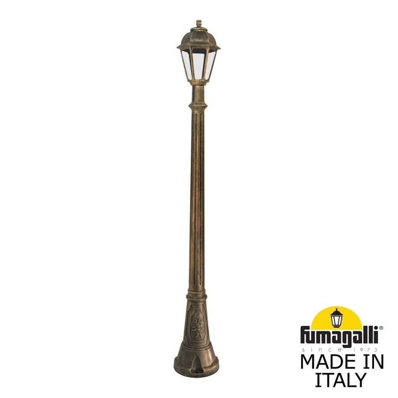 Садово-парковый фонарь FUMAGALLI ARTU/SABA K22.158.000.BXE27 — уличный светильник Fumagalli