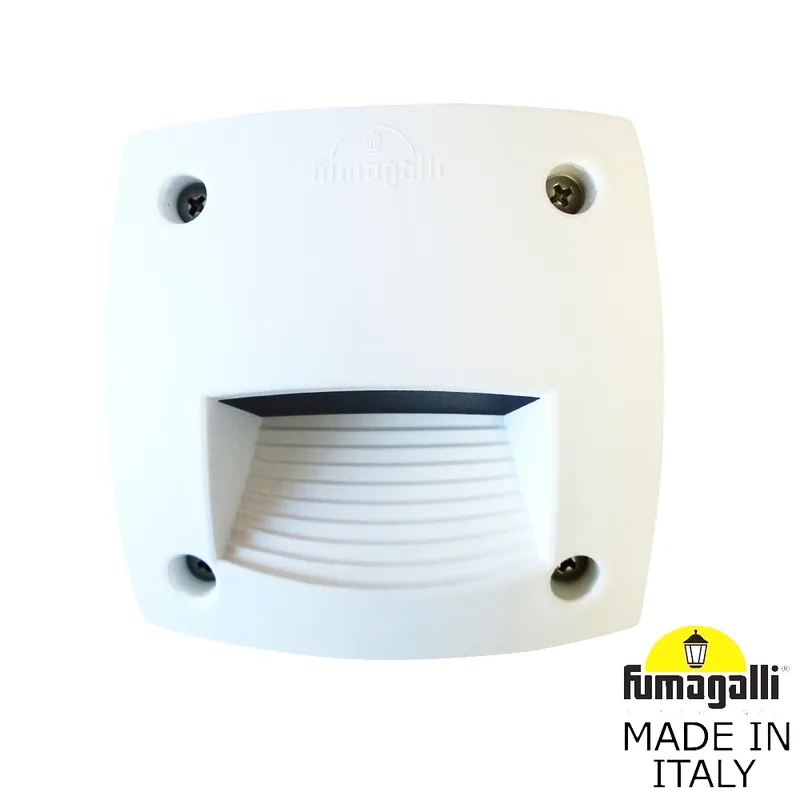 Светильник для подсветки лестниц встраиваемый FUMAGALLI LETI 100 Square-ST 3C4.000.000.WYG1L — уличный светильник Fumagalli