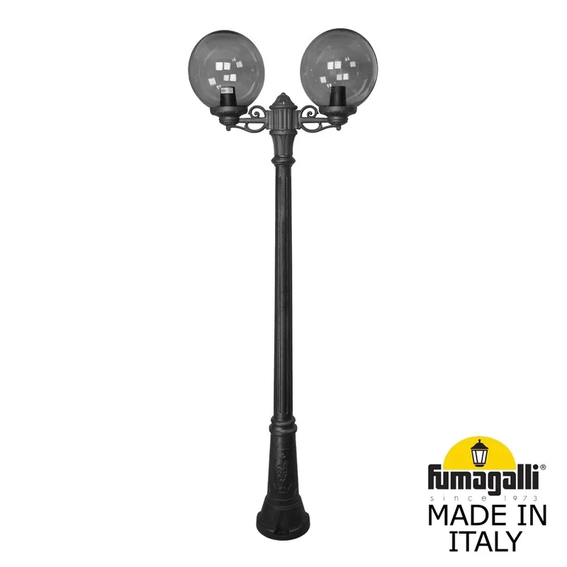 Садово-парковый фонарь FUMAGALLI GIGI BISSO/G300 2L G30.156.S20.AZE27 — уличный светильник Fumagalli