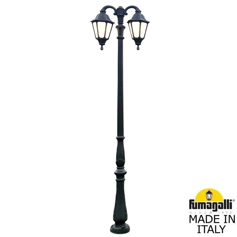 Парковый фонарь FUMAGALLI TABOR OFIR/NOEMI 2L  E35.205.R20.AYH27DN — уличный светильник Fumagalli