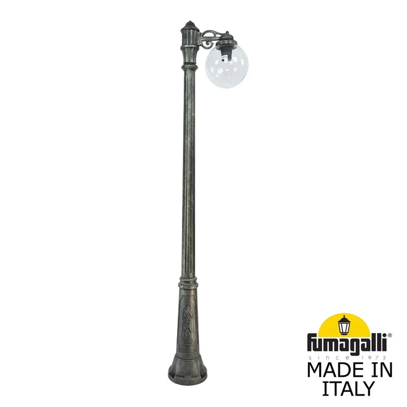 Садово-парковый фонарь FUMAGALLI RICU /G250 1L G25.157.S10.BXE27 — уличный светильник Fumagalli