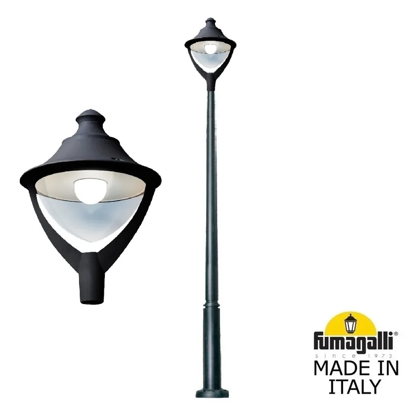 Парковый фонарь  FUMAGALLI EKTOR 2500/BEPPE P50.362.000.AXH27 — уличный светильник Fumagalli