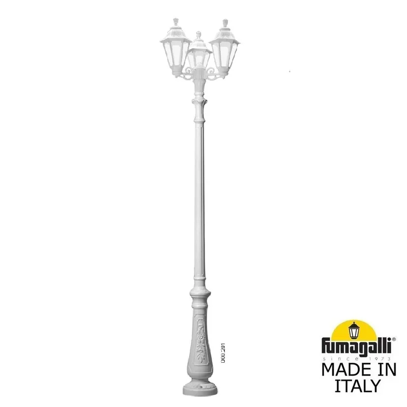 Парковый фонарь FUMAGALLI NEBO BISSO/RUT 3L E26.202.S30.WXE27 — уличный светильник Fumagalli