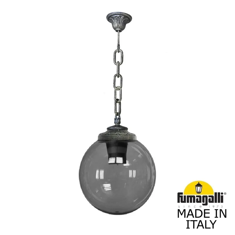 Подвесной уличный светильник FUMAGALLI SICHEM/G300. G30.120.000.BZE27 — уличный светильник Fumagalli
