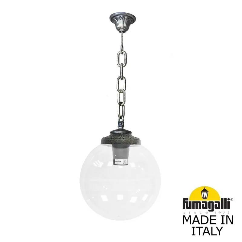 Подвесной уличный светильник FUMAGALLI SICHEM/G300. G30.120.000.BXE27 — уличный светильник Fumagalli