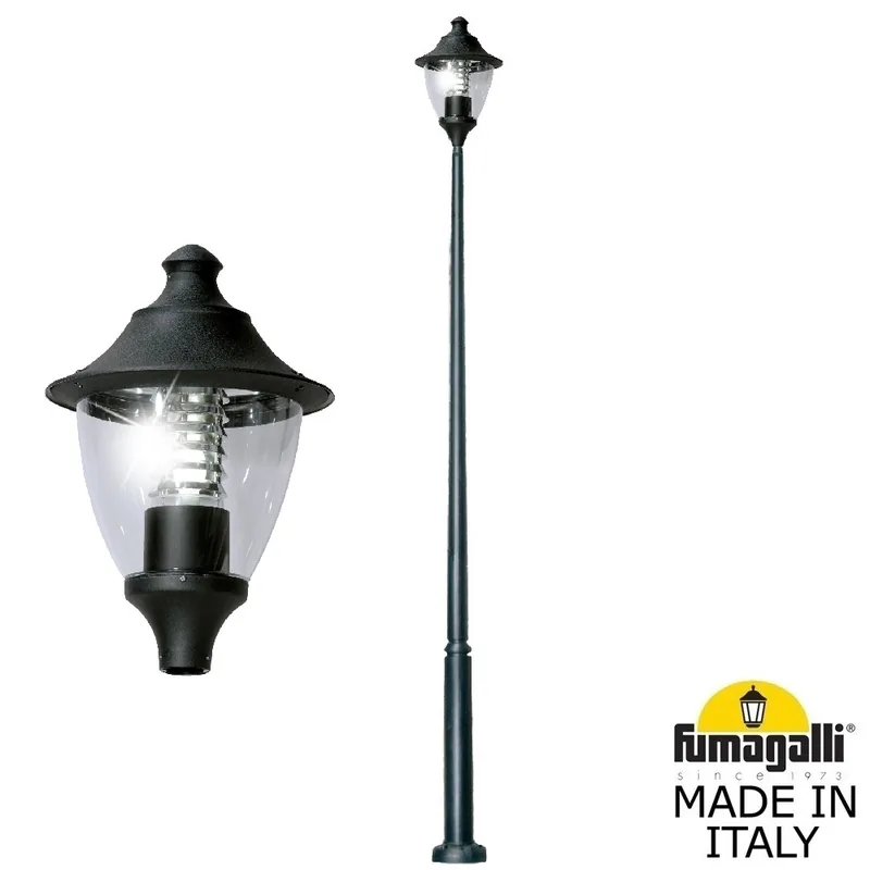 Парковый фонарь  FUMAGALLI EKTOR 4000/GINO F50.372.000.AXE27 — уличный светильник Fumagalli
