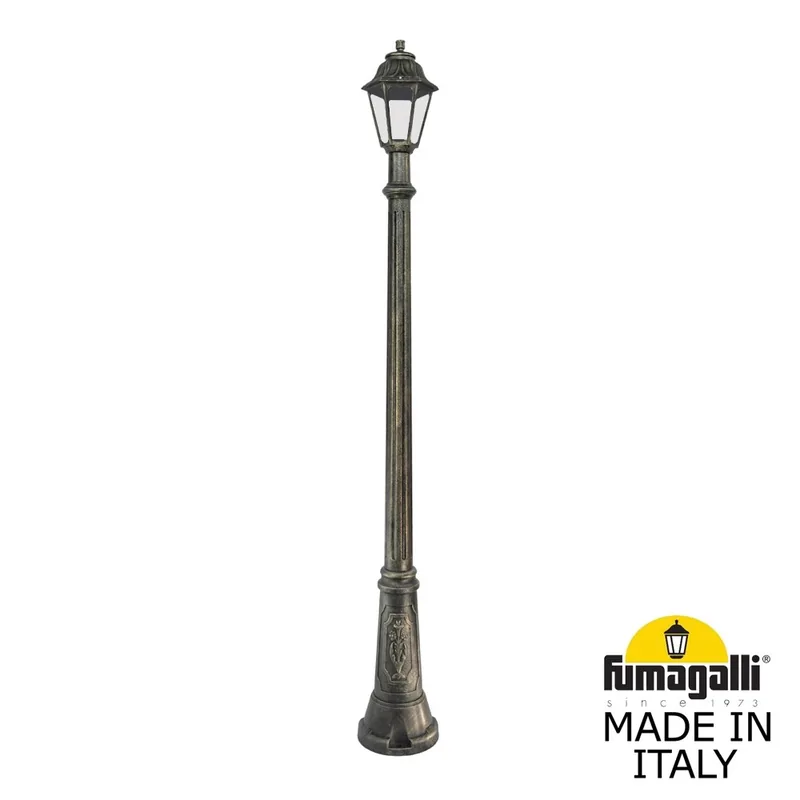 Садово-парковый фонарь FUMAGALLI GIGI/ANNA E22.156.000.BXE27 — уличный светильник Fumagalli