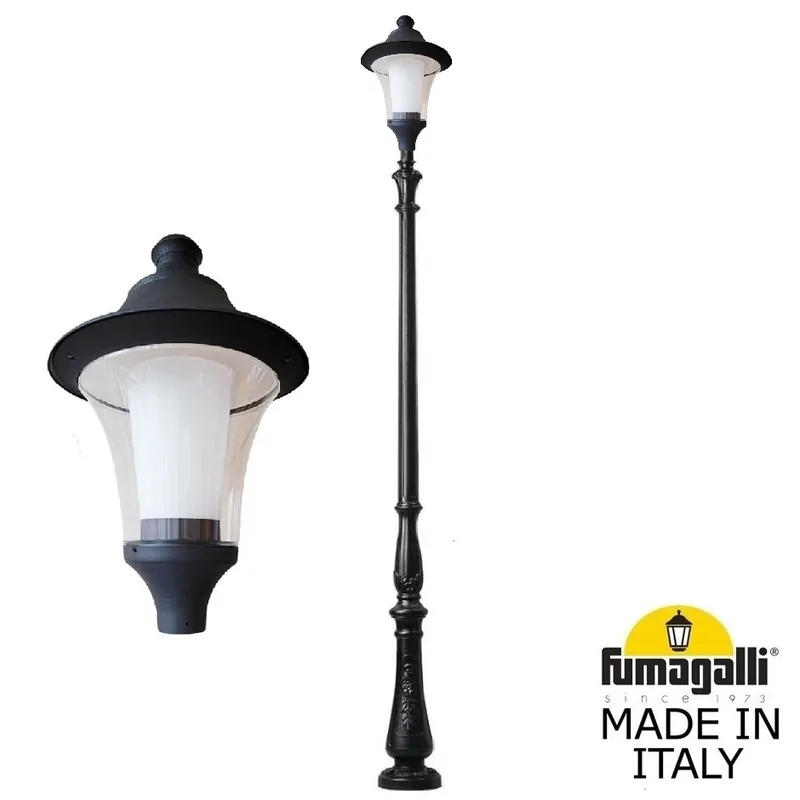 Парковый фонарь  FUMAGALLI TABOR/REMO R50.205.000.AXH27 — уличный светильник Fumagalli