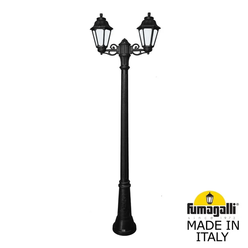 Садово-парковый фонарь FUMAGALLI GIGI BISSO/ANNA 2L. E22.156.S20.AYE27 — уличный светильник Fumagalli