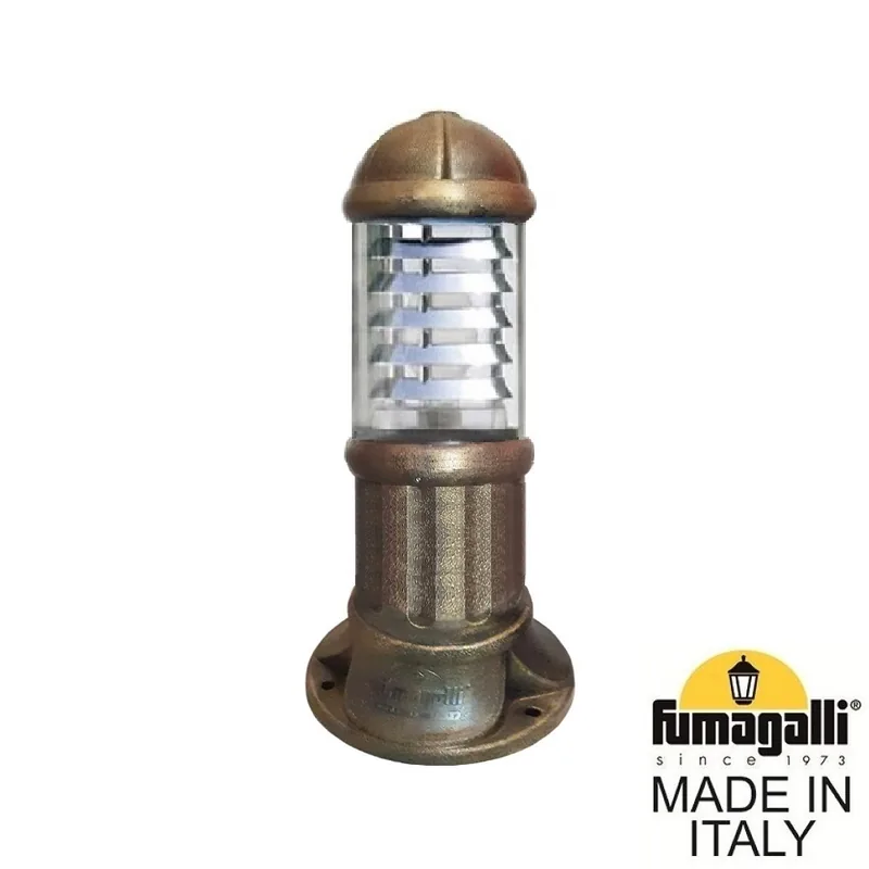 Садовый светильник-столбик FUMAGALLI SAURO 500 D15.553.000.BXF1R.FC1 — уличный светильник Fumagalli