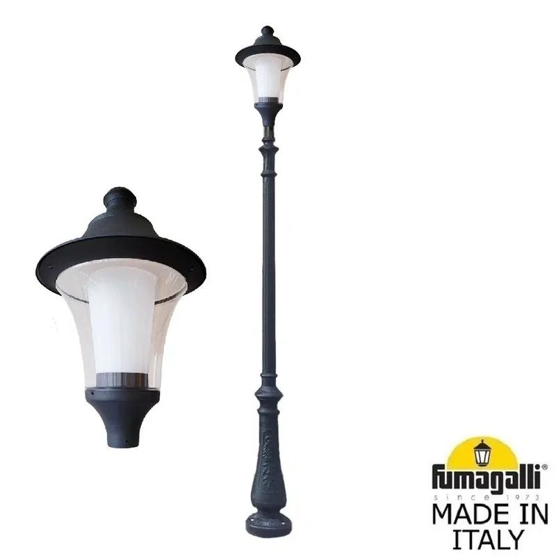 Парковый фонарь  FUMAGALLI NEBO/REMO R50.202.000.AXH27 — уличный светильник Fumagalli