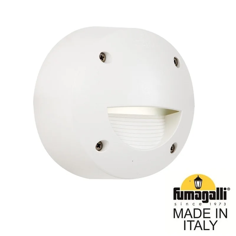 Светильник для подсветки лестниц накладной FUMAGALLI EXTRALETI 100 Round-ST 2S4.000.000.WYG1L — уличный светильник Fumagalli