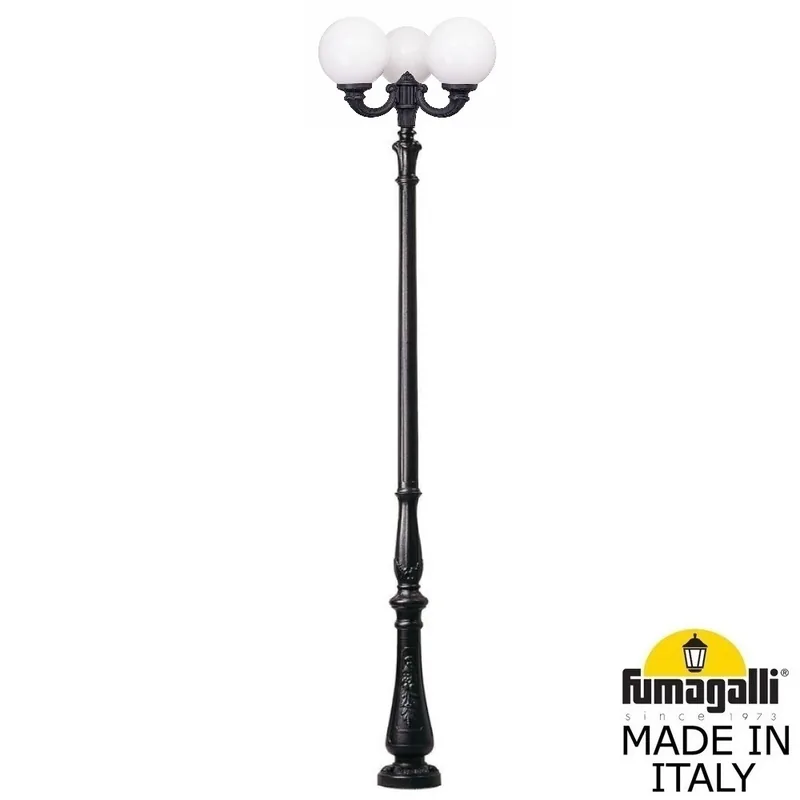 Парковый фонарь FUMAGALLI TABOR OFIR/GLOBE 300 2L  G30.205.R30.AYE27 — уличный светильник Fumagalli