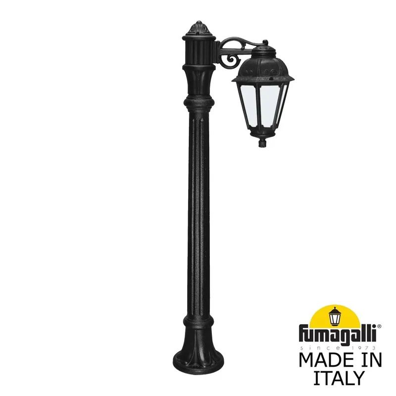 Садовый светильник-столбик FUMAGALLI ALOE BISSO/SABA 1L K22.163.S10.AYE27 — уличный светильник Fumagalli