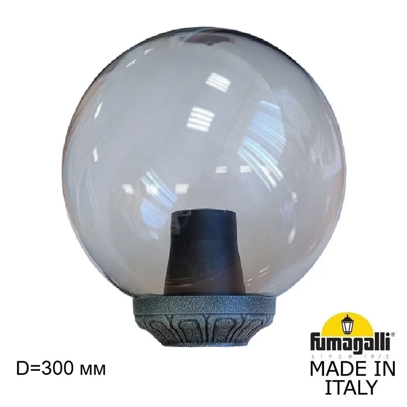 Уличный фонарь на столб FUMAGALLI GLOBE 300 Classic G30.B30.000.VZE27 — уличный светильник Fumagalli