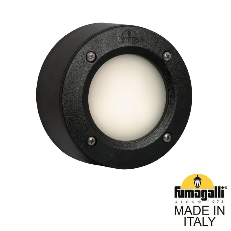 Светильник для подсветки лестниц накладной FUMAGALLI EXTRALETI 100 Round 2S1.000.000.AYG1L — уличный светильник Fumagalli