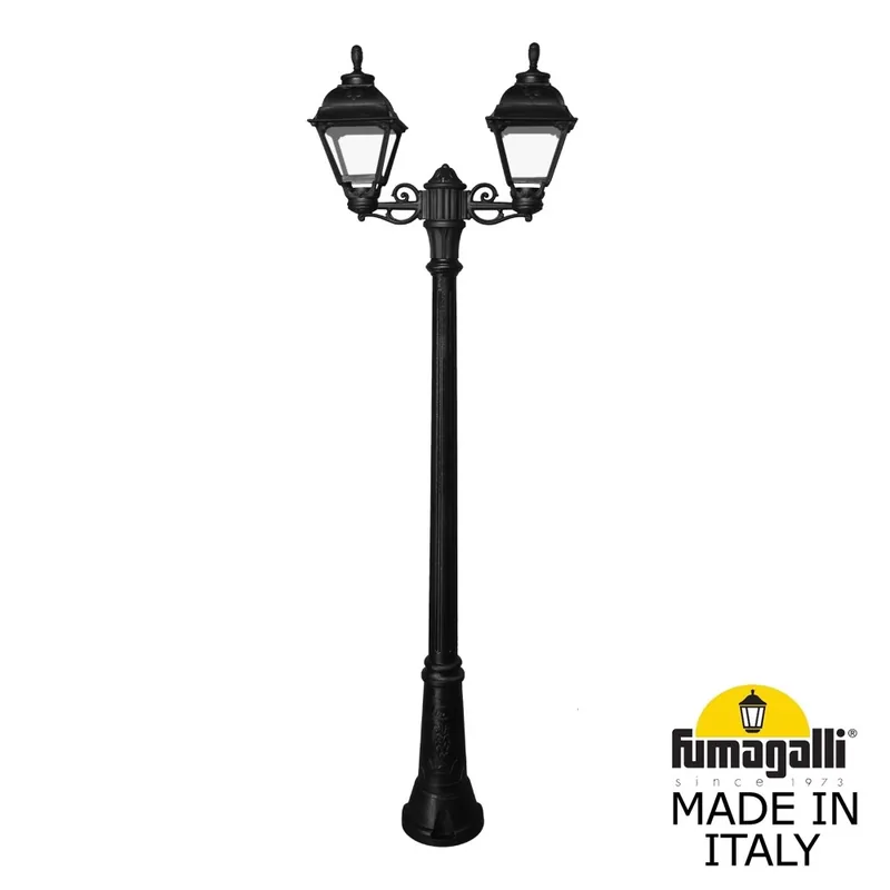 Садово-парковый фонарь FUMAGALLI BISSO/CEFA 2L U23.156.S20.AXE27 — уличный светильник Fumagalli