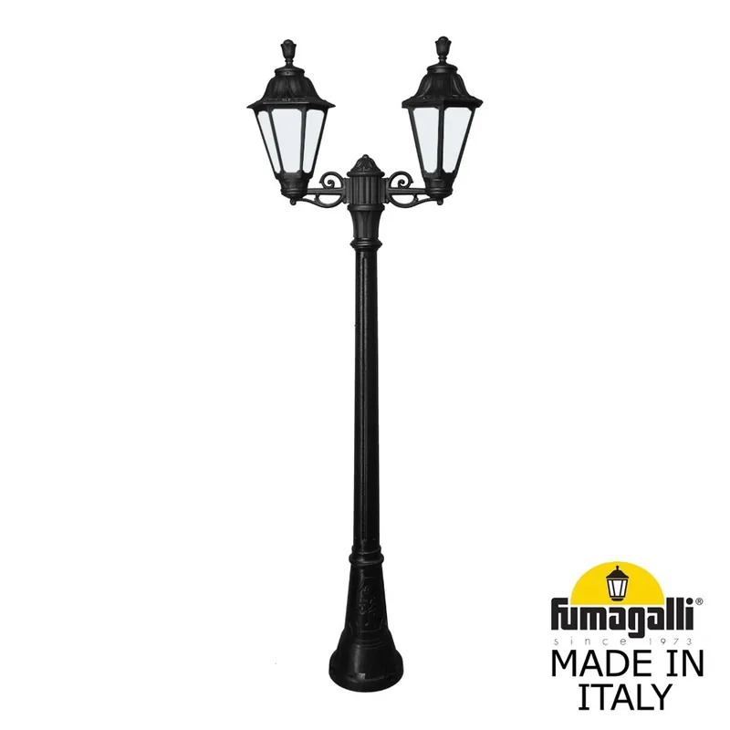 Садово-парковый фонарь FUMAGALLI ARTU BISSO/RUT 2L E26.158.S20.AYE27 — уличный светильник Fumagalli