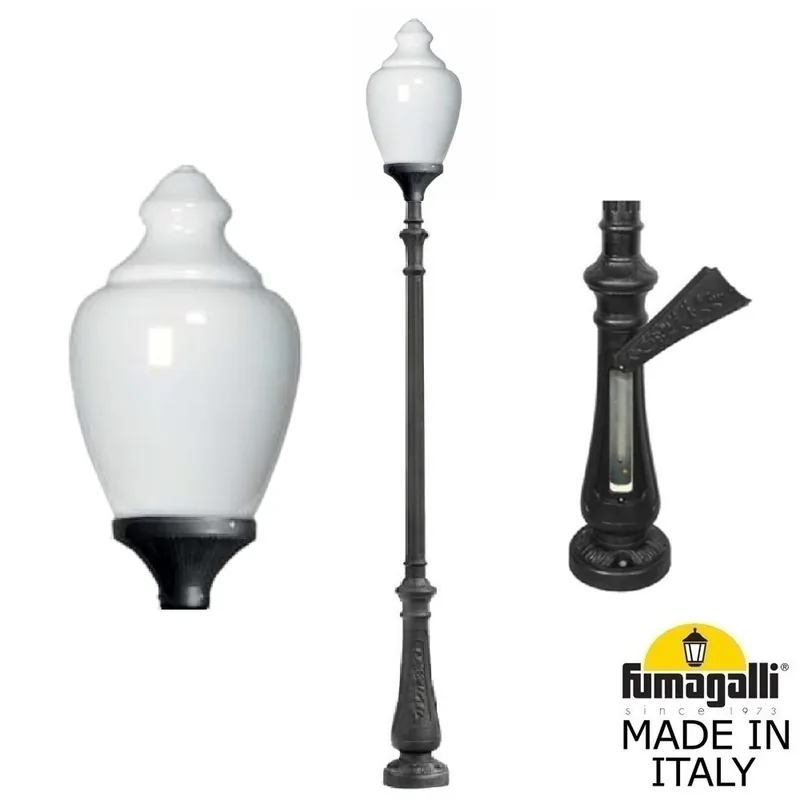 Парковый фонарь FUMAGALLI NEBO/CANA C50.202.000.AYE27 — уличный светильник Fumagalli