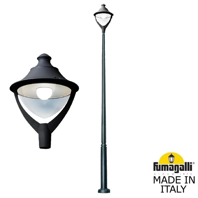 Парковый фонарь  FUMAGALLI EKTOR 4000/BEPPE P50.372.000.AXH27 — уличный светильник Fumagalli