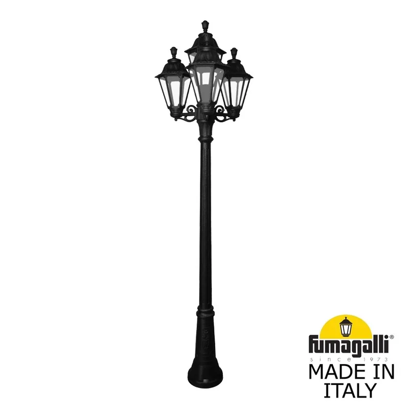 Садово-парковый фонарь FUMAGALLI GIGI BISSO/RUT 3+1 E26.156.S31.AXE27 — уличный светильник Fumagalli