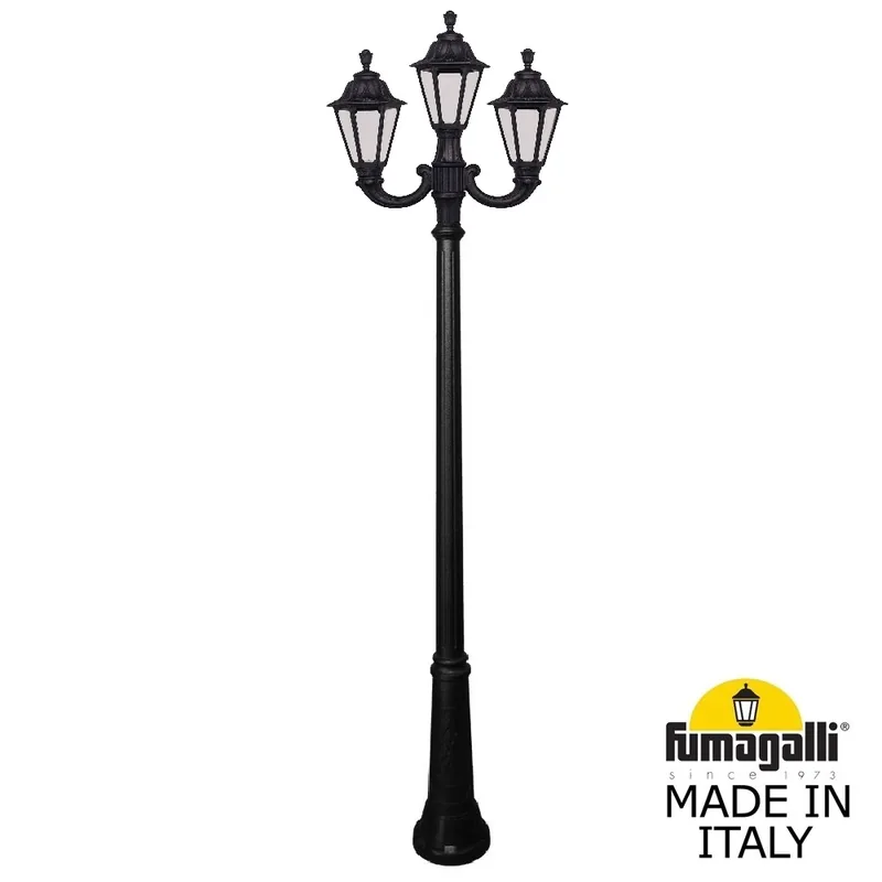 Садово-парковый фонарь FUMAGALLI RICU/OFIR/RUT 2L+1 E26.157.R21.AXE27 — уличный светильник Fumagalli